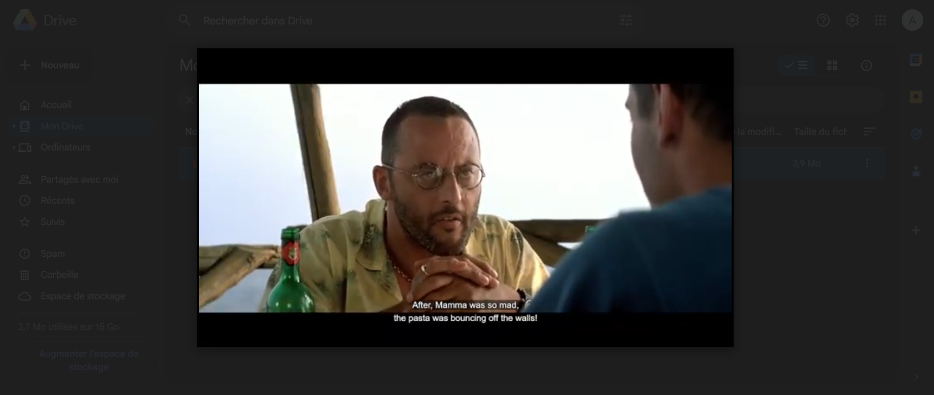 Who am I ? We work on movies extracts!