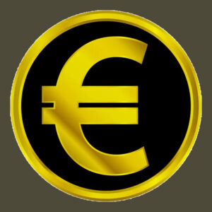 depositphotos 43545703 stock illustration gold euro sign button